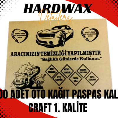 Oto Kağıt Paspas 500 adet Craft