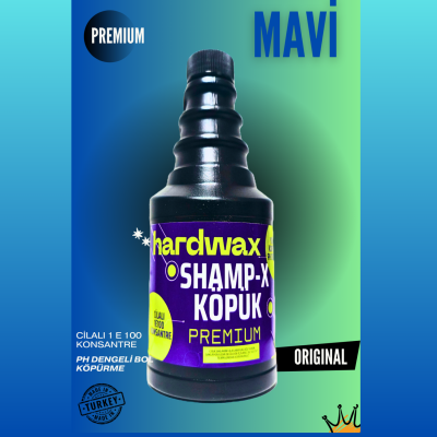 Shamp-x Köpük Cilalı Oto Yıkama Şampuanı Mavi 500 gr