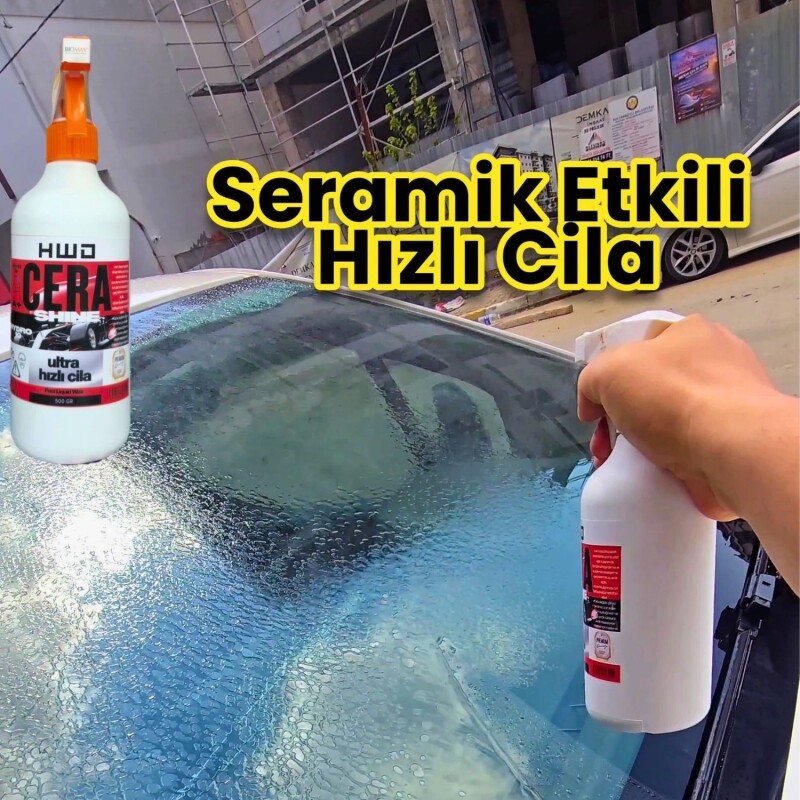 Hardwax Hwd Series 4 x 500 gr Fırsat Seti Snow Foam+Cera Shine+Tire Shine+Rim Cleaner