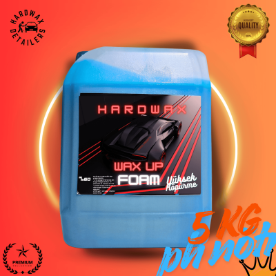WaxUp Ph Nötr Cilalı Oto Yıkama Şampuanı Beyaz 5 KG